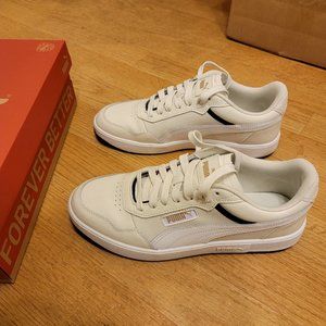 Puma Court Ultra Sneakers - Cream White - Size 9